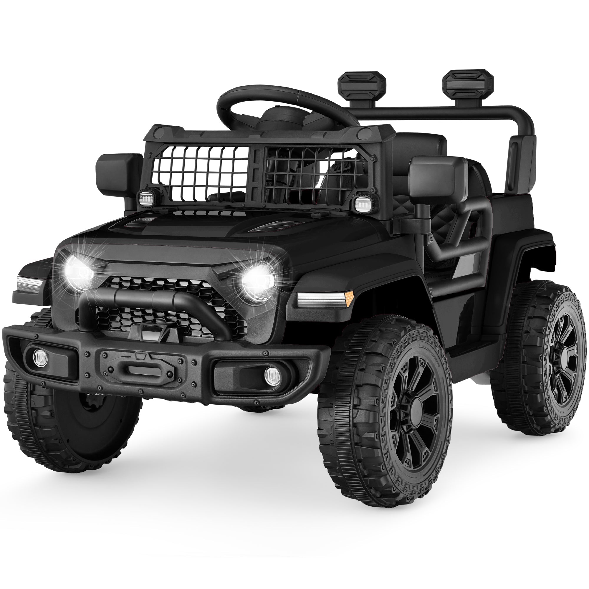 6V Kids Ride-On Truck Car w/ Parent Remote Control 4-Wheel Suspension