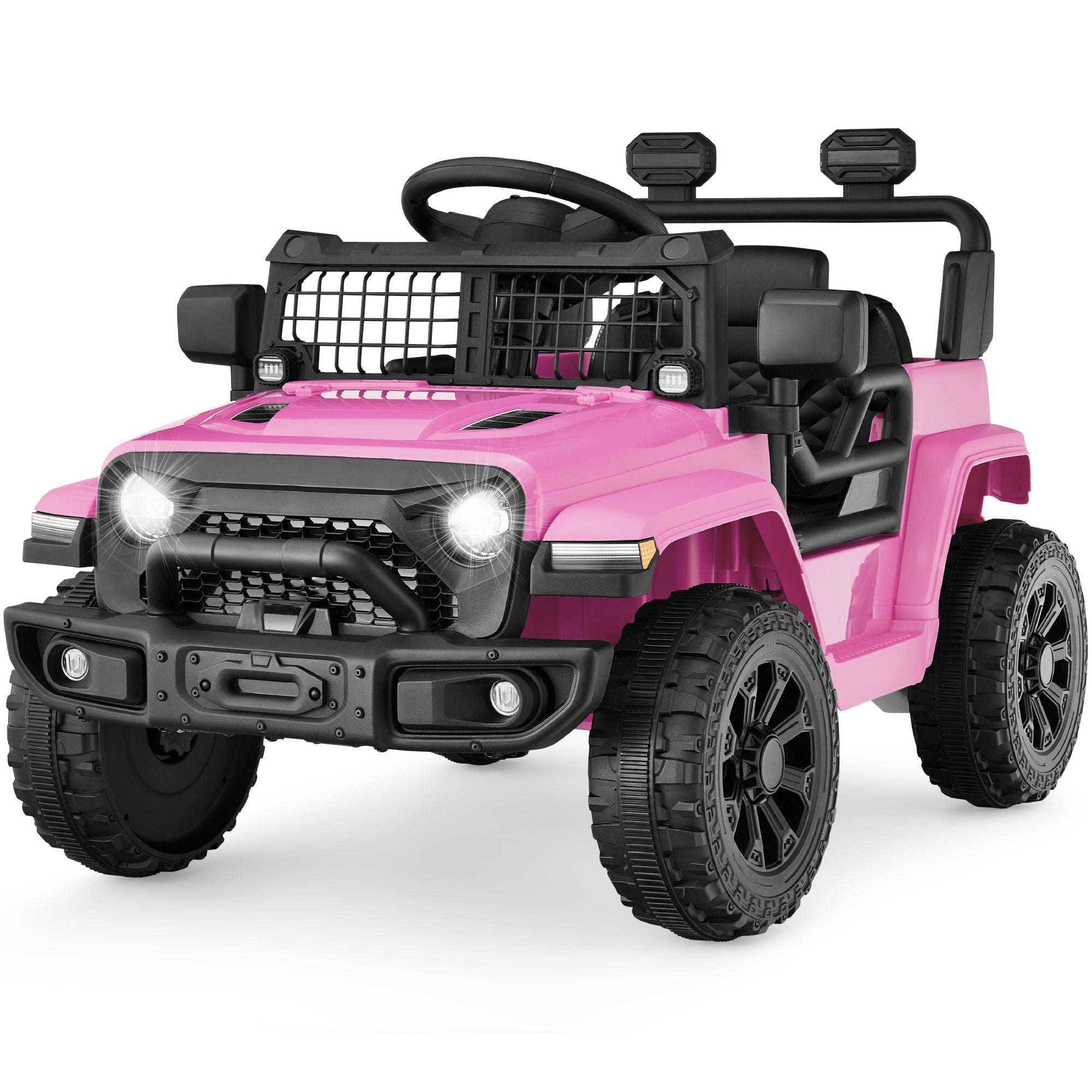 6V Kids Ride-On Truck Car w/ Parent Remote Control 4-Wheel Suspension