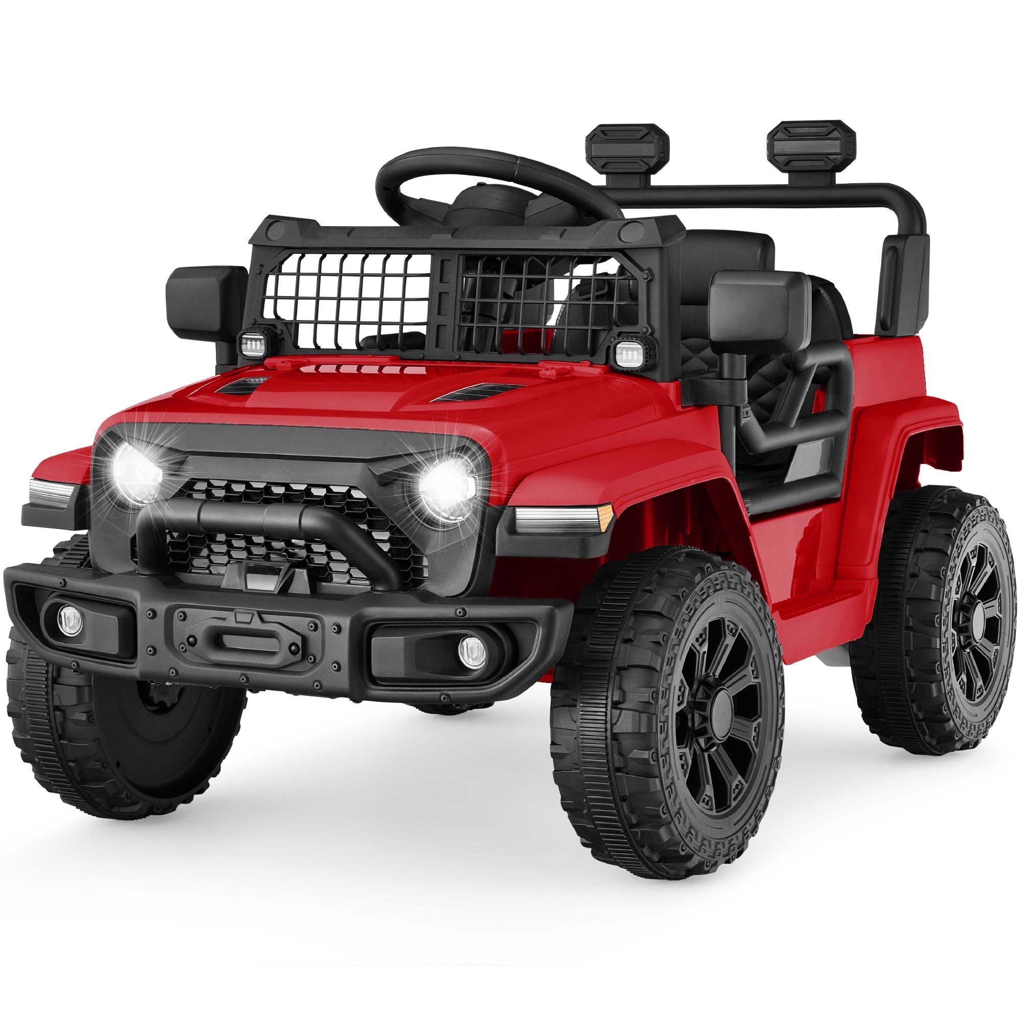 6V Kids Ride-On Truck Car w/ Parent Remote Control 4-Wheel Suspension