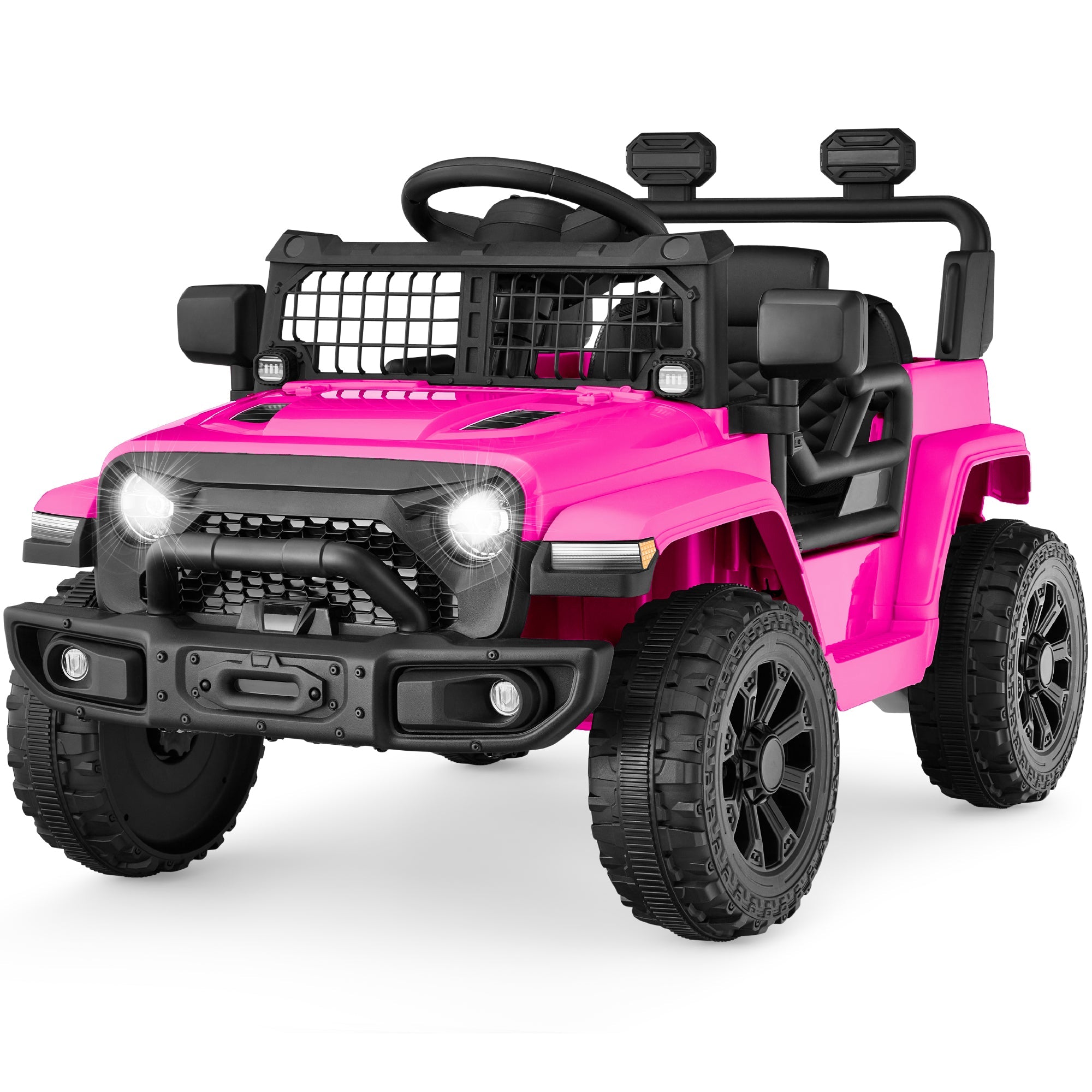 6V Kids Ride-On Truck Car w/ Parent Remote Control 4-Wheel Suspension