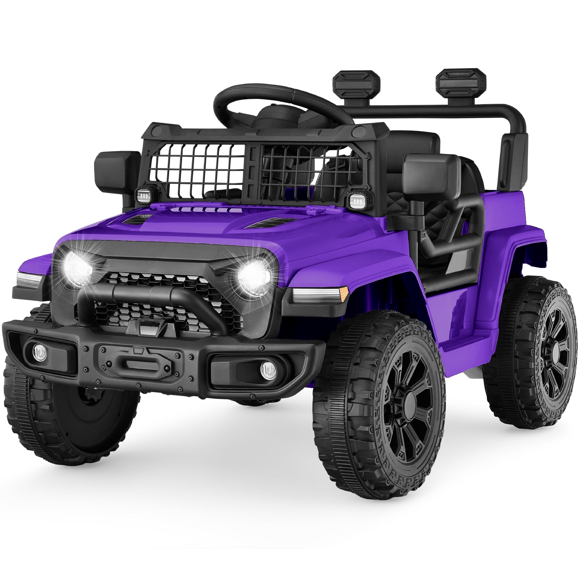6V Kids Ride-On Truck Car w/ Parent Remote Control 4-Wheel Suspension