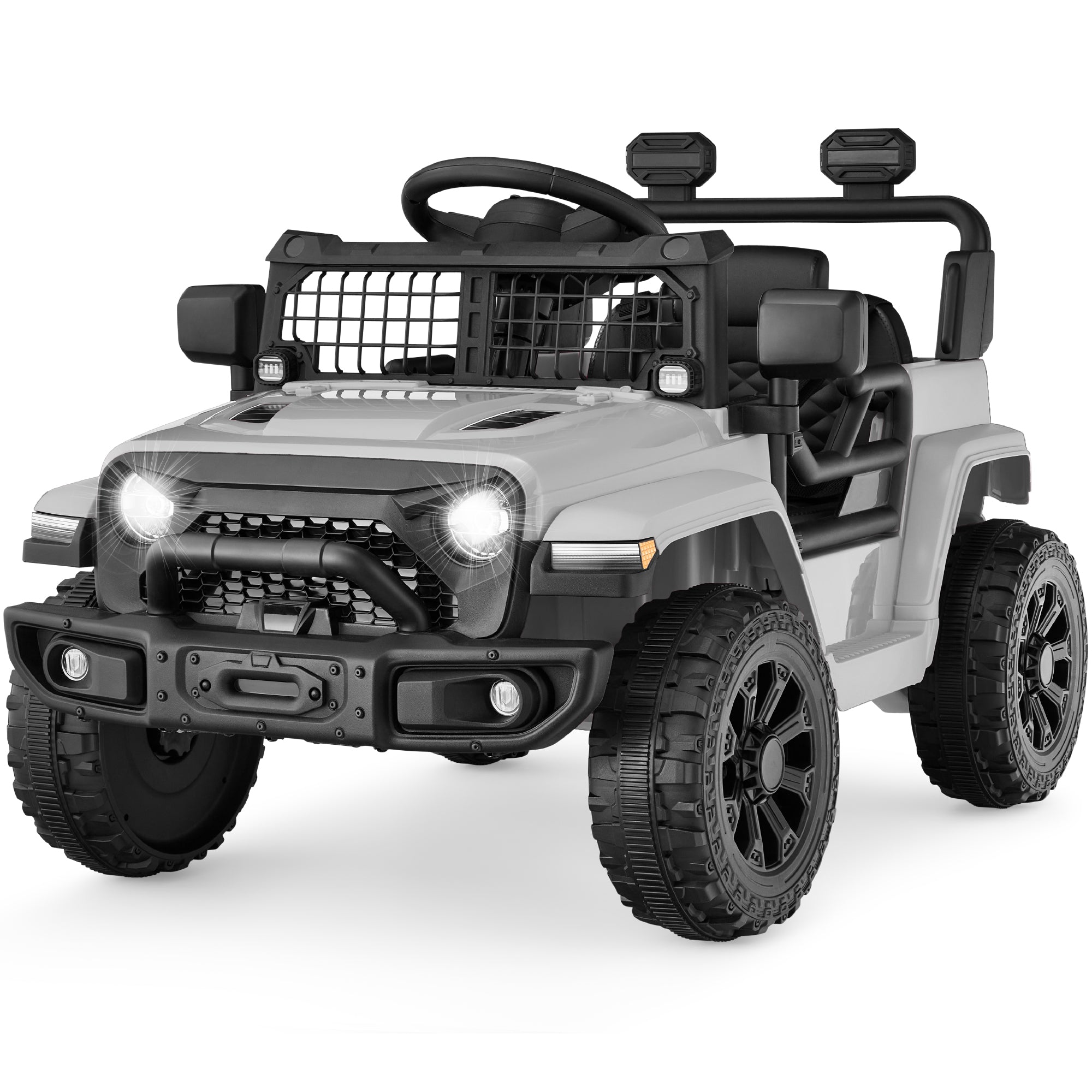 6V Kids Ride-On Truck Car w/ Parent Remote Control 4-Wheel Suspension