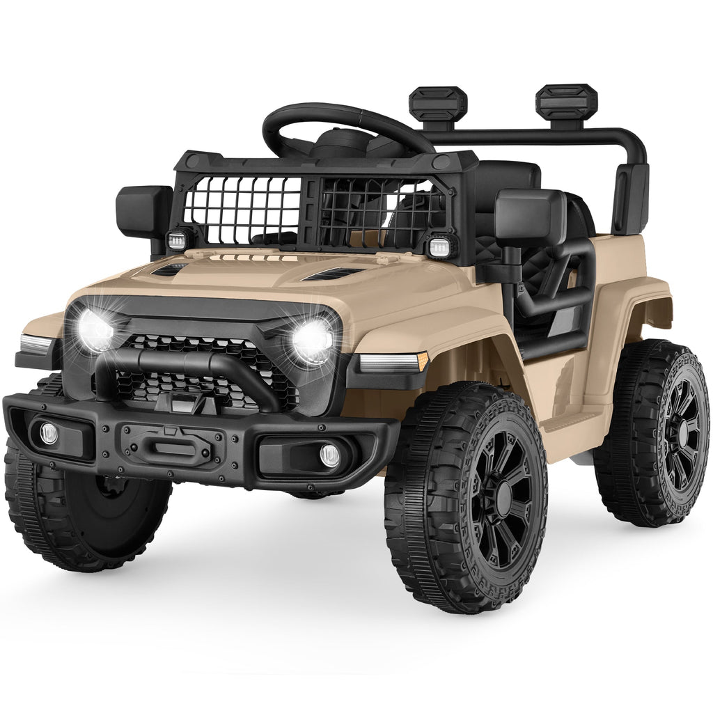 6V Kids Ride-On Truck Car w/ Parent Remote Control 4-Wheel Suspension