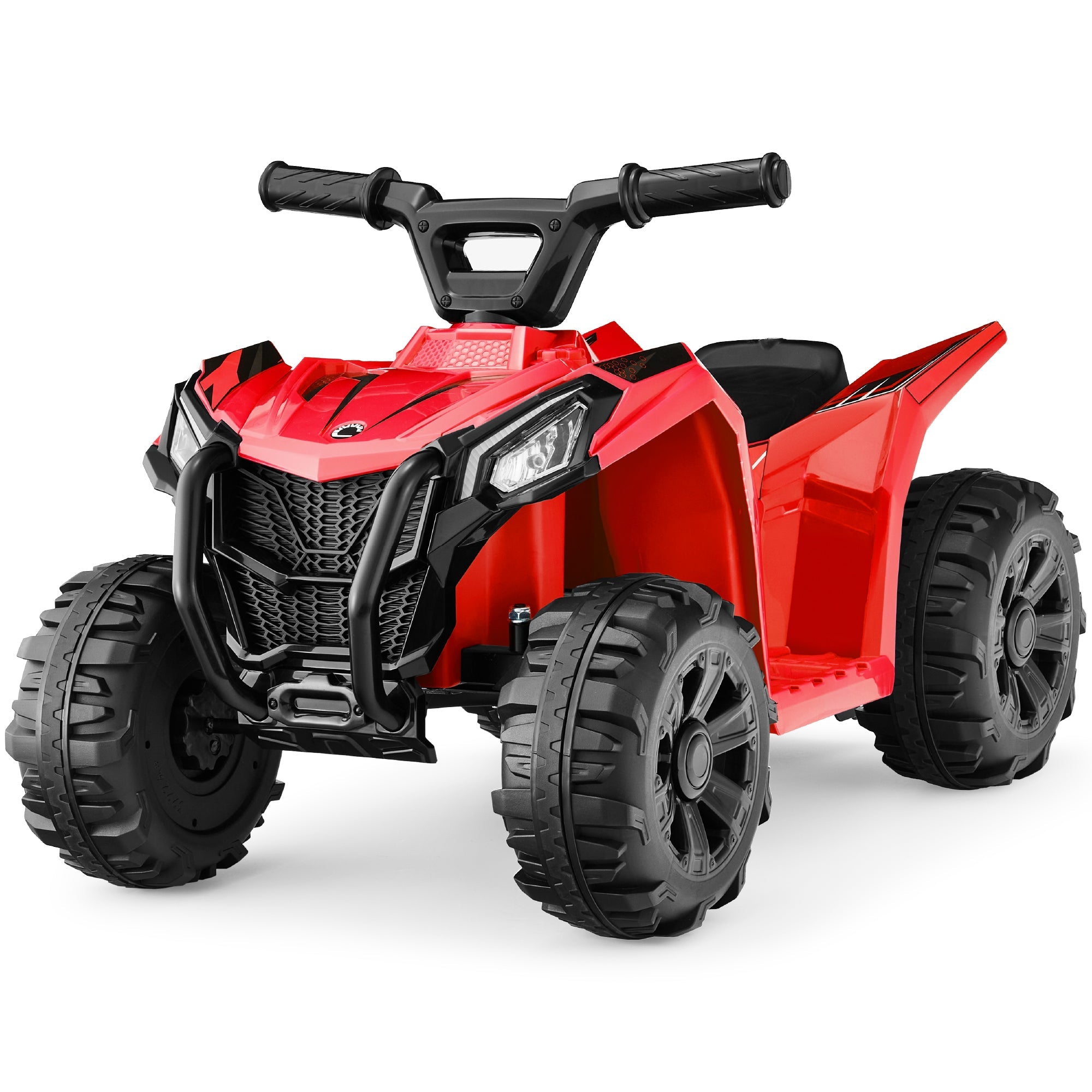 6V Kids Ride-On 4-Wheeler Quad ATV Car w/ 1.8mph Max Speed Treaded Tires