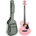 Acoustic Electric Bass Guitar w/ Equalizer Truss Rod Padded Gig Bag
