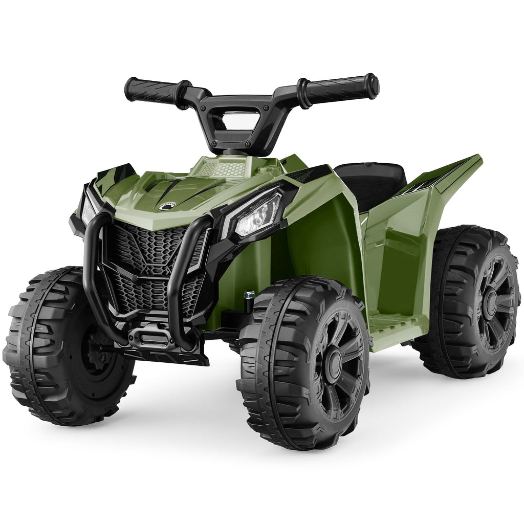 6V Kids Ride-On 4-Wheeler Quad ATV Car w/ 1.8mph Max Speed Treaded Tires