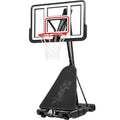 Adjustable 4.4-10ft Basketball Hoop w/ Shatterproof Backboard,Ball Return